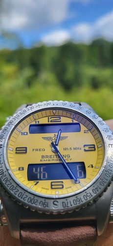 Breitling emergency gelbes - breitling,